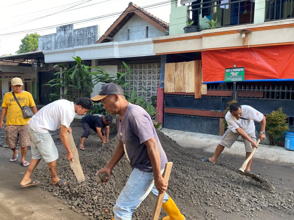 Proses Pengurukan